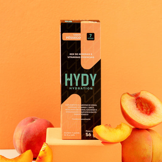 HYDY Hydration Pêssego - 28 sachês