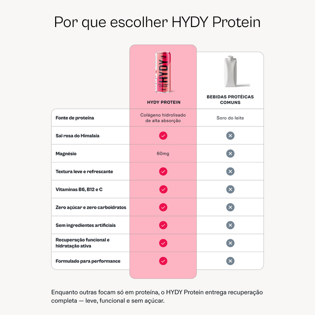 HYDY Protein Frutas Vermelhas