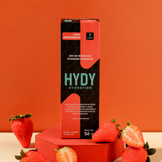 HYDY Hydration Morango - 28 sachês