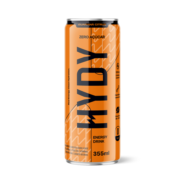 HYDY Energy Guaraná Citrus