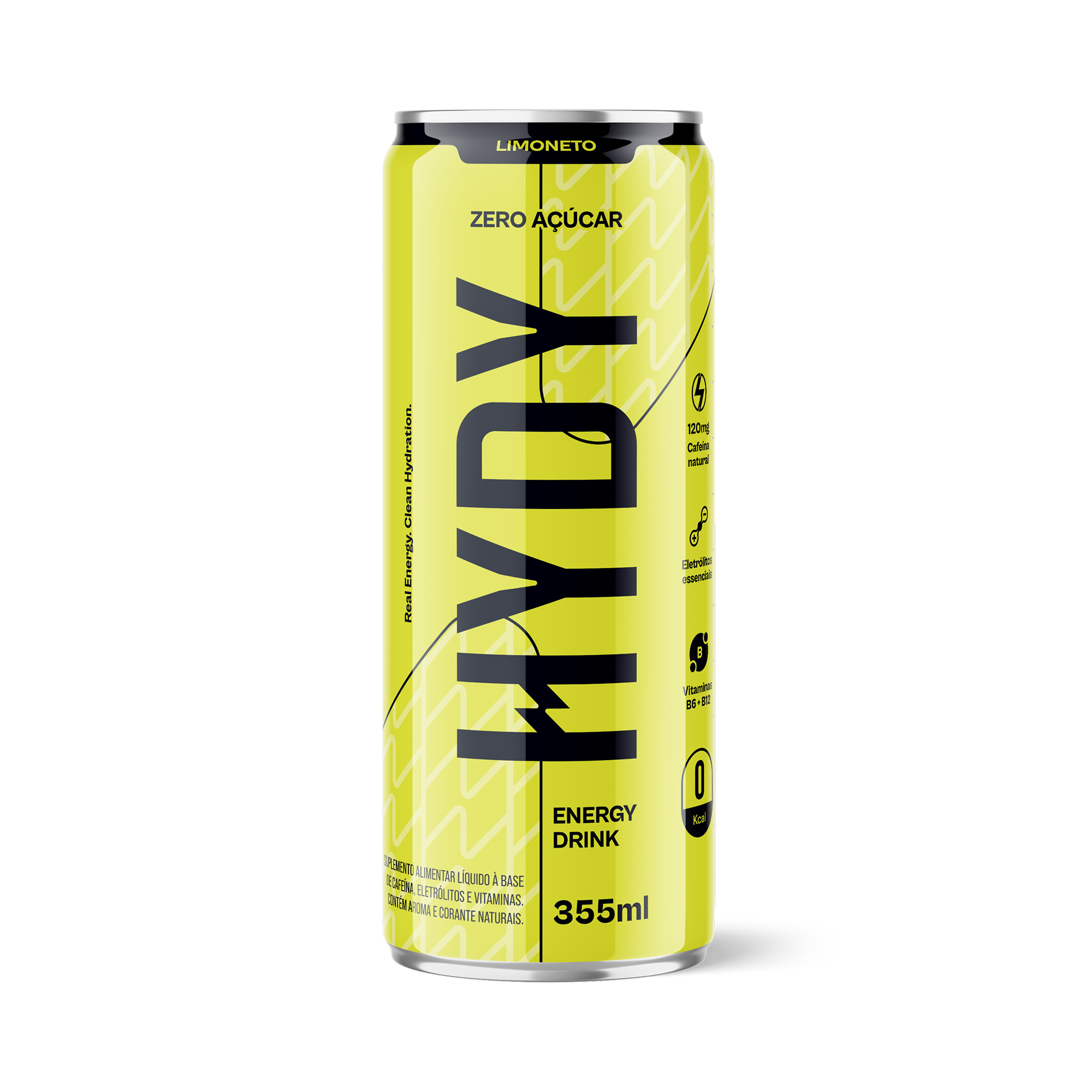 HYDY Energy Drink Limoneto - 6 latas