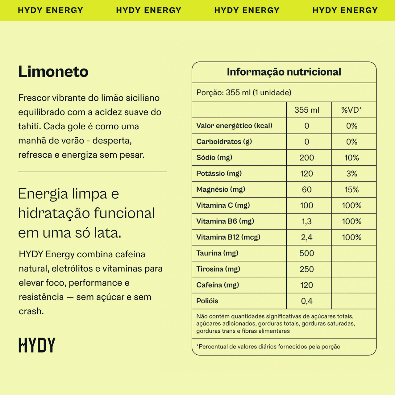 HYDY Energy Limoneto