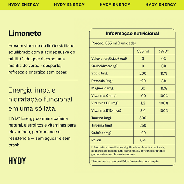 HYDY Energy Limoneto