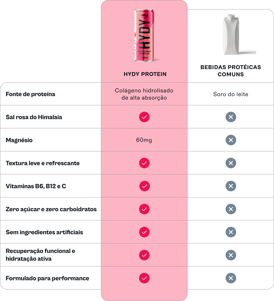HYDY Protein Frutas Vermelhas