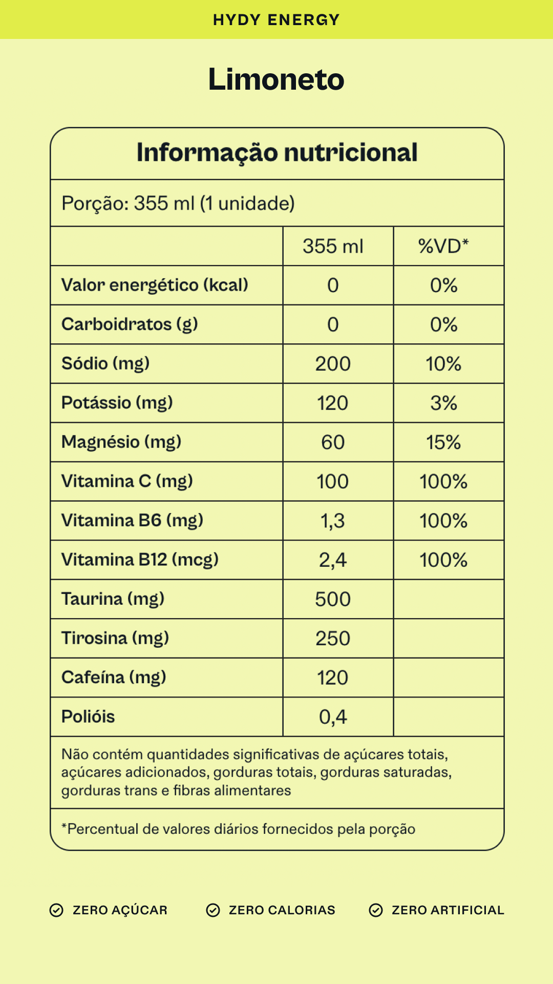 HYDY Energy Limoneto